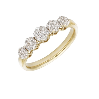 Aagaard forlovelsesring m 0,33ct ct lab-grown diamanter