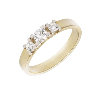 Aagaard forlovelsesring m 0,40 ct lab-grown diamanter