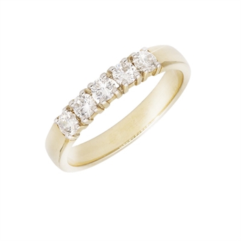 Aagaard forlovelsesring - i alt 0,40ct lab-grown diamanter