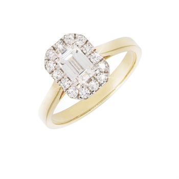Aagaard forlovelsesring med 0,90 ct lab-grown diamanter