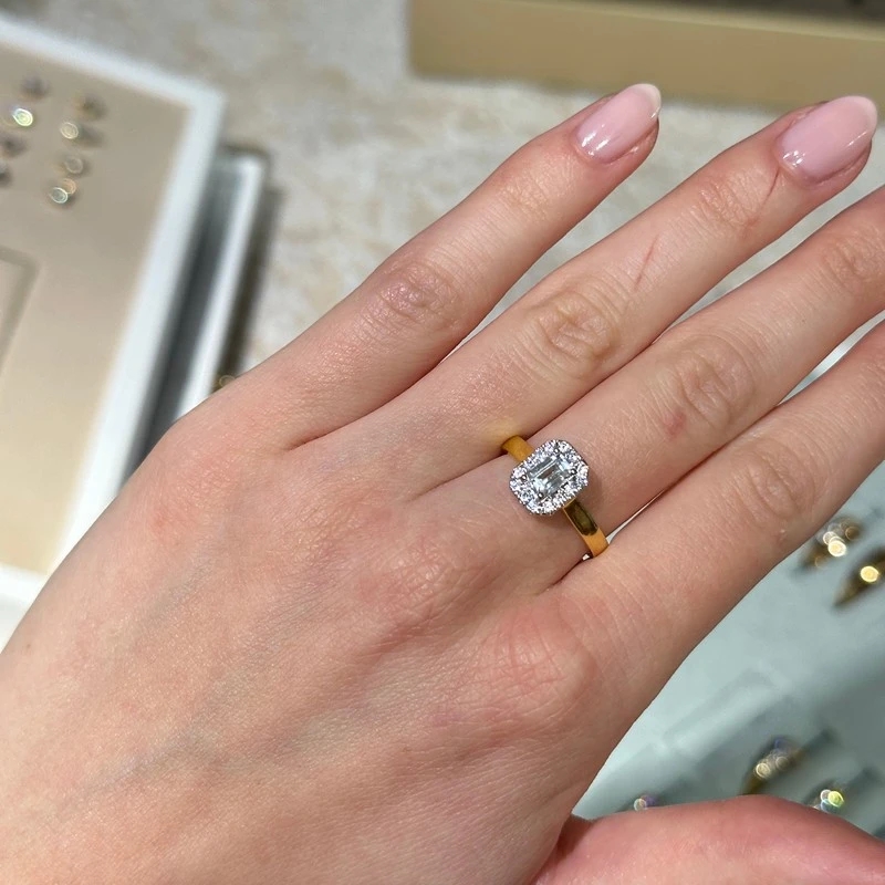 Aagaard forlovelsesring med 0,90 ct lab-grown diamanter