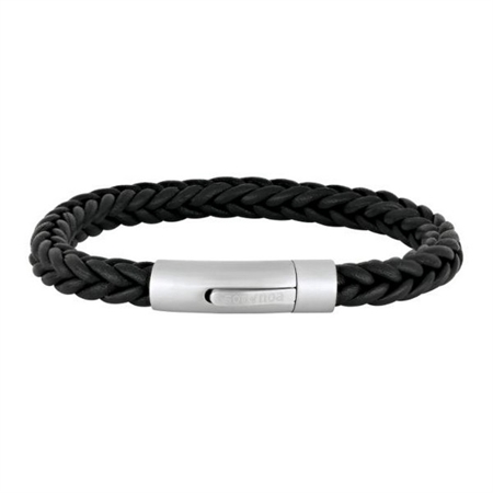 Son of Noa - SON Herrearmbånd Sort skin 80970259119