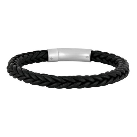 Son of Noa - SON Herrearmbånd Sort skin 80970259119