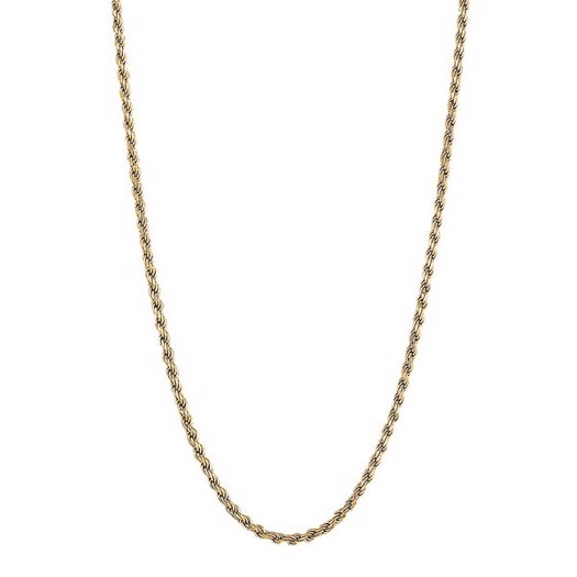 Nordahl Jewellery - BORG52 snoet halskæde i forgyldt sølv 825 788-3