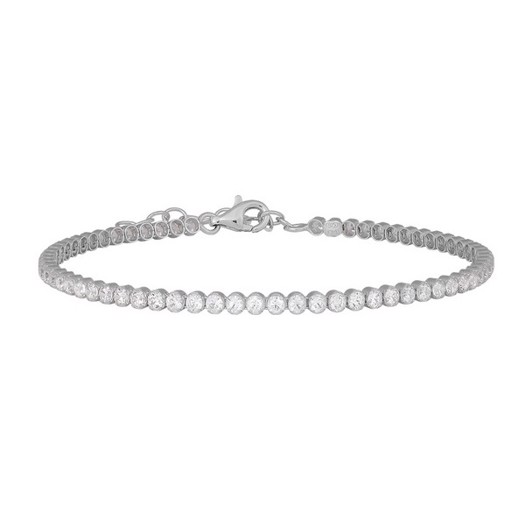 Joanli Nor  ELNANOR armbånd m. runde zirkoner i sølv 