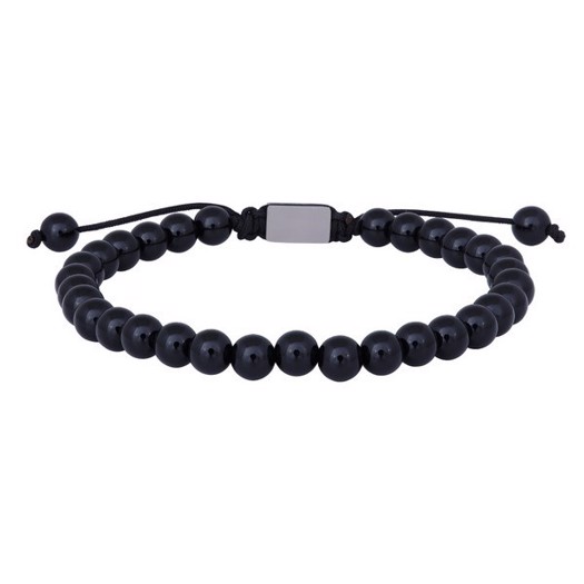 Son of Noa - Herre Armbånd af BLANK sort onyx 898 004