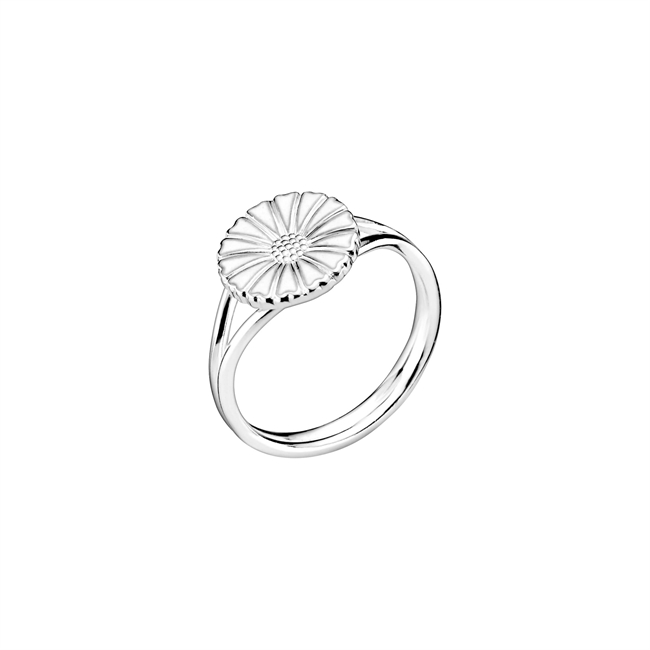 Billede af Lund Copenhagen - Marguerit ring i sølv (11 mm)