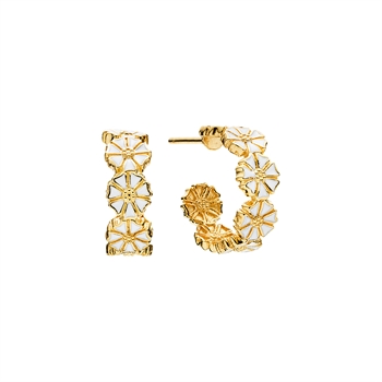 Lund Copenhagen - Marguerit creol i 24 kt forgyldt