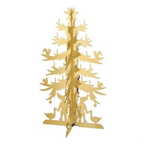 Pynte juletræ i forgyldt af H.C. Andersen 980-9201