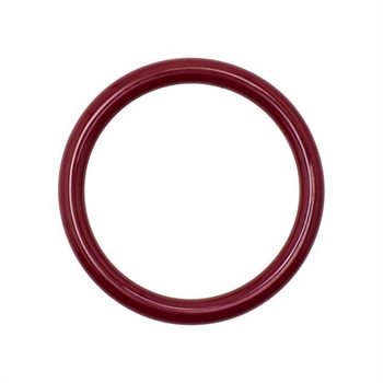 Pico Copenhagen Sun Bangle Berry armbånd i vinrød resin 8 mm bredde