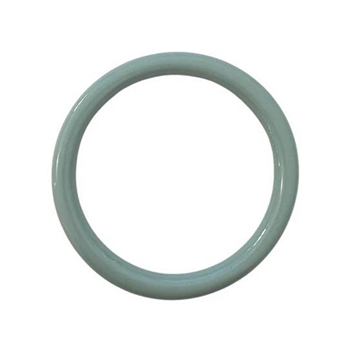 Pico Copenhagen Sun Bangle Dove armbånd i lyseblå resin 8 mm bredde