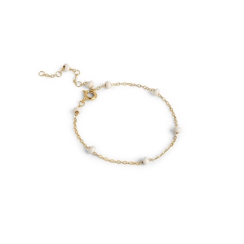 Enamel - Lola Bold DAISY armbånd i forgyldt sølv