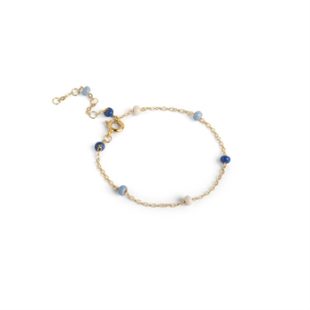 Lola Bold Marine armbånd i forgyldt sølv af Enamel