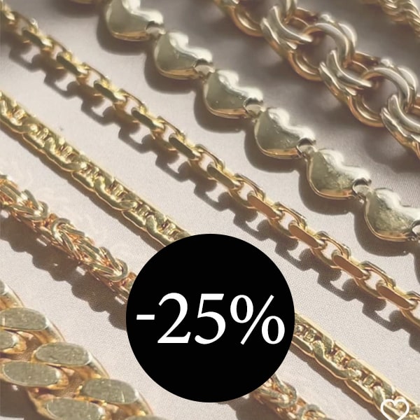 Black Friday - Guld og sølvkæder