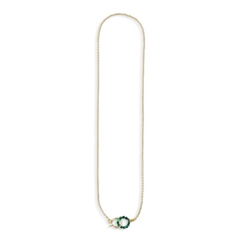 Bermuda Malachite halskæde fra Jane Kønig BNDC2-SS22