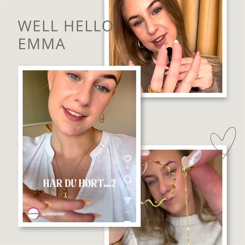 Mød en medarbejder hos Guldcenter - Hej EmmaMød en medarbejder hos Guldcenter - Hej Emma