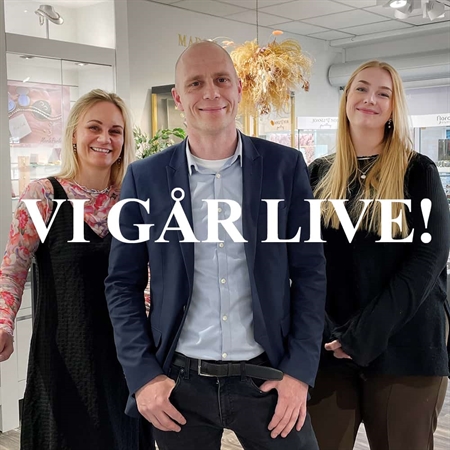 Vi går Live med salg på Guldcenters facebook!!