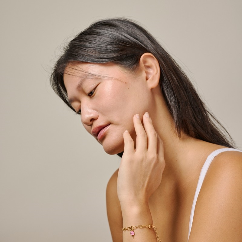 Lovely Lollipop charm i forgyldt sølv fra Enamel Copenhagen  2