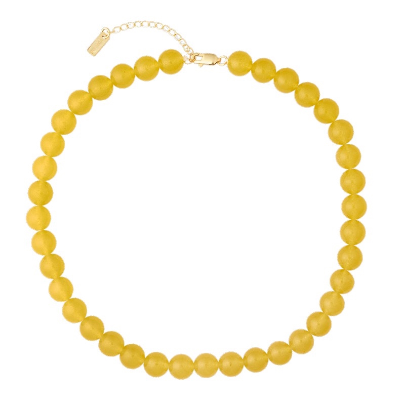 Den smukke Chunky Honey perlekæde fra House of Vincent
