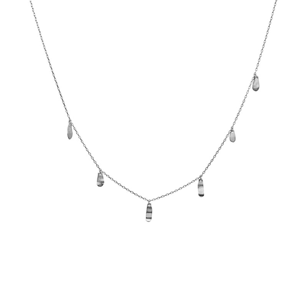 Columbine halskæde i sølv fra Maanesten 2648c