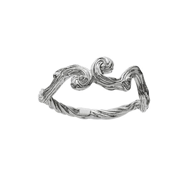 Billede af Maanesten - Cora ringen i sølv**