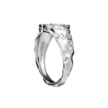 Maanesten - Demi ring i sølv 4808c