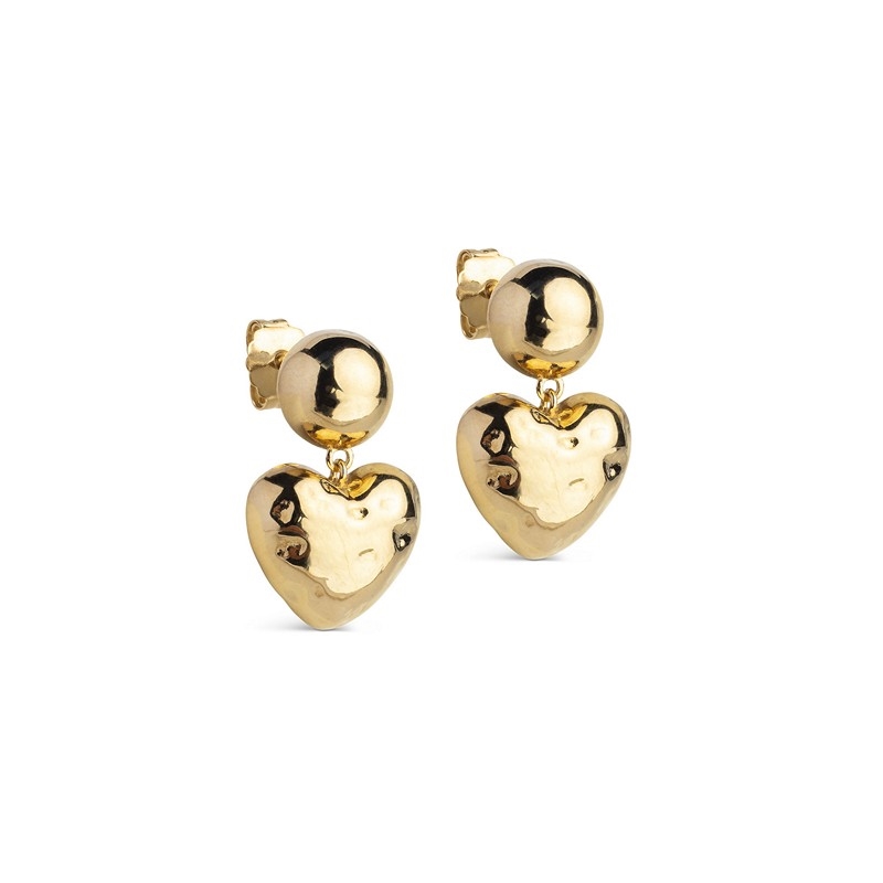 Poma Drop Heart øreringe fra Enamel Copenhagen