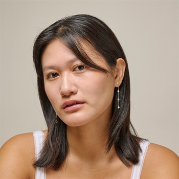 Talia øreringene i sølv fra Enamel Copenhagen 2