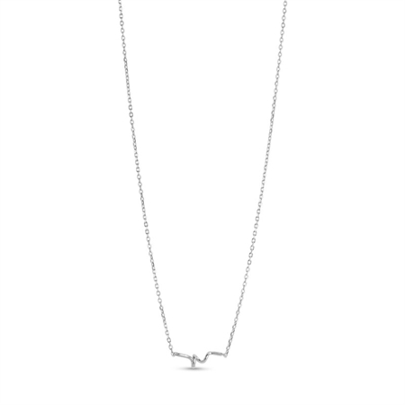 Twist halskæde i sølv fra Enamel N106S