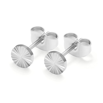 100% Titanium  ørestikker 3mm