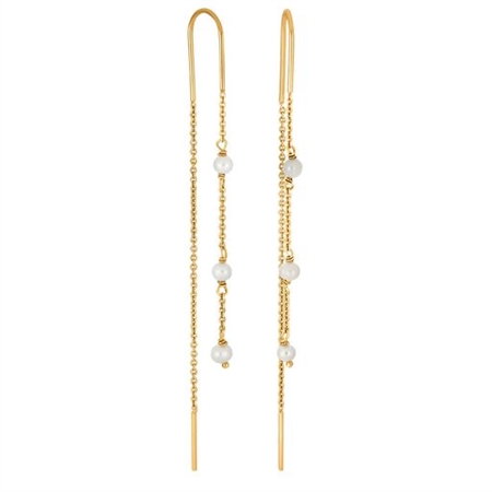 Nordahl Jewellery - ørehængere forgyldt 30290445900