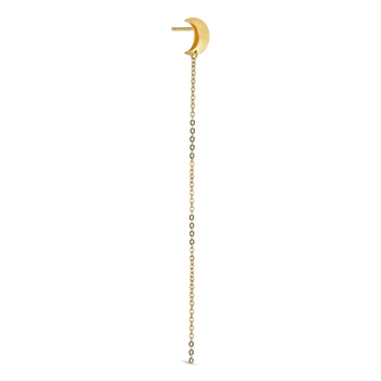 Half Moon Chain stud fra Jane Kønig  HMCS-XJK24-1-G