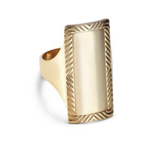 Jane Kønig - Impression Armour ring IAR01HOL2000-G