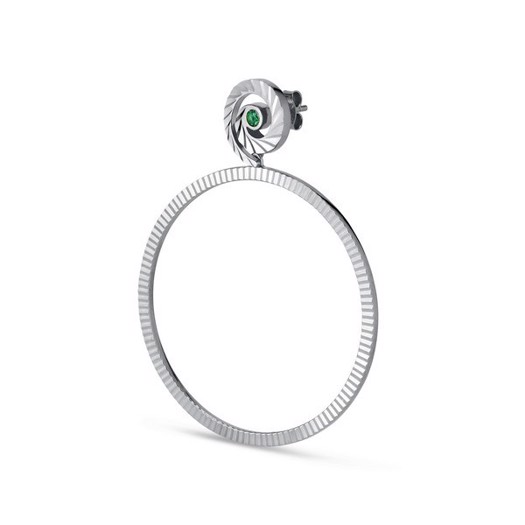 Impression Hoop i sølv af Jane Kønig IH01HOL2000-S