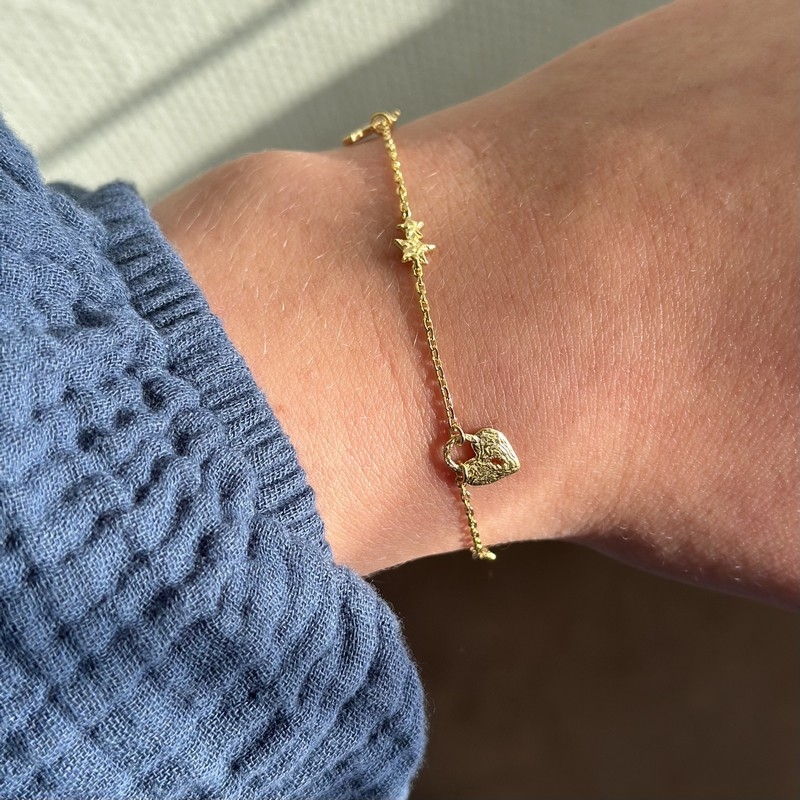 Esma armbånd i forgyldt fra Maanesten 8632a