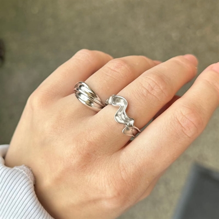 Sheela ring i sølv fra Marleperle