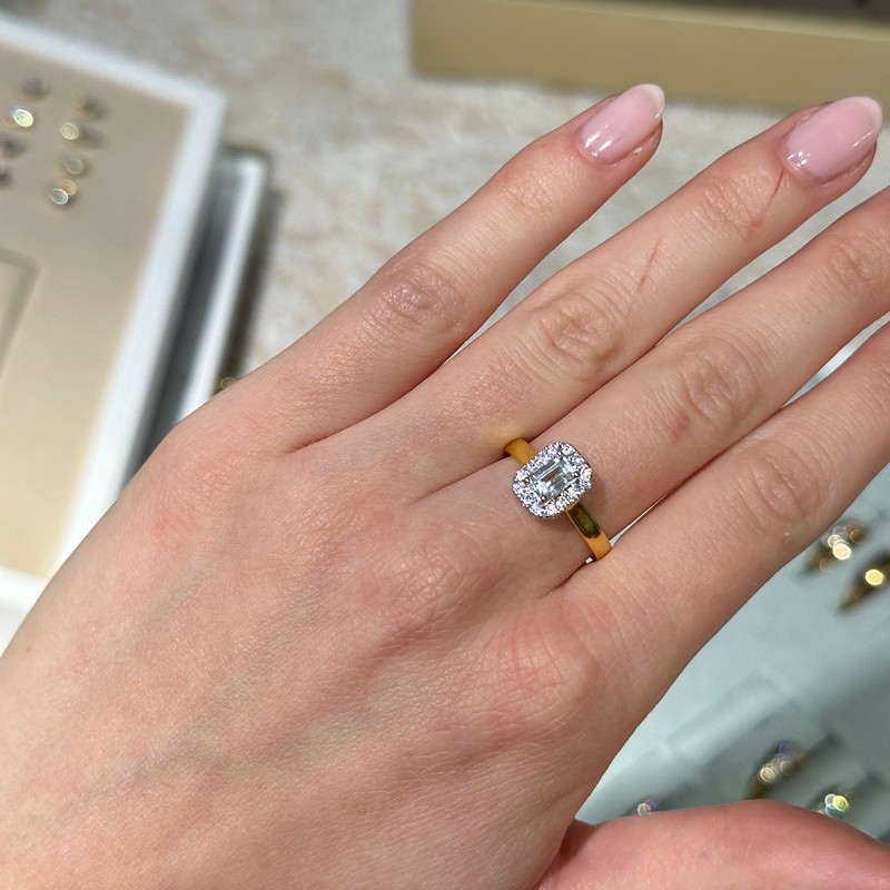 Aagaard forlovelsesring med 0,90 ct lab-grown diamanter