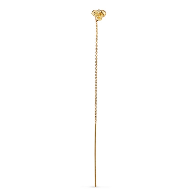 Leaf Chain ørering fra Jane Kønig LCE-HOL23-G