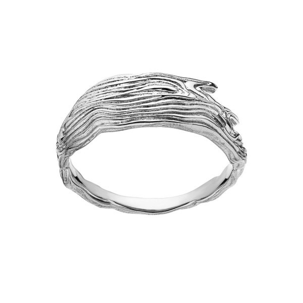 Billede af Maanesten - Lavania ring i sølv**
