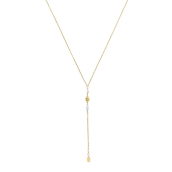 Liana Sky halskæde fra Nuni Copenhagen er en elegant Y-halskæde