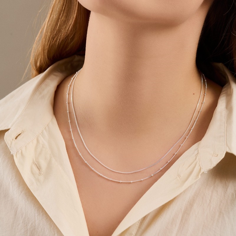 Pernille Corydon Galaxy halskæde i sølv 2