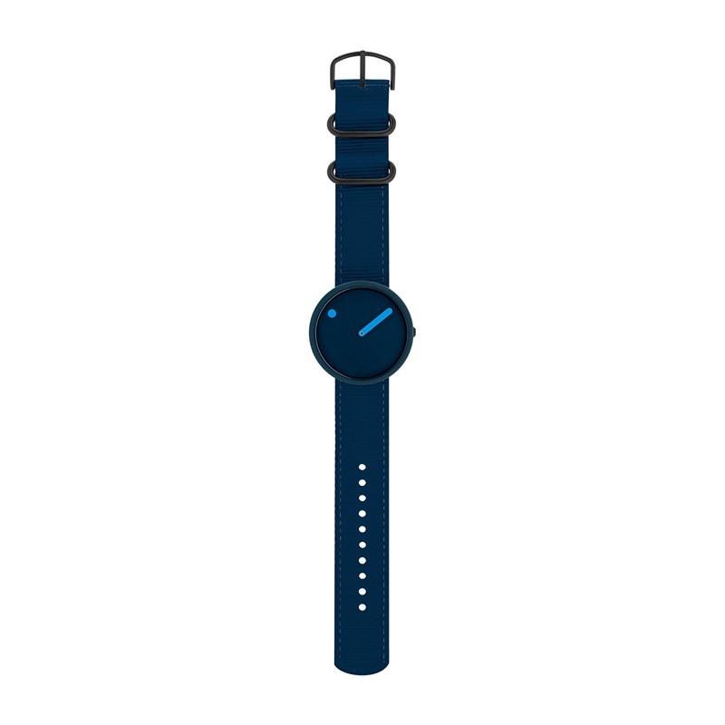 Picto - Navy Blue urskive og rem R44001-R001