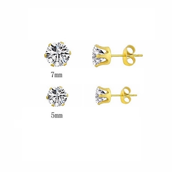 Rico's Herreørering i stål med zirkonia - RC005G