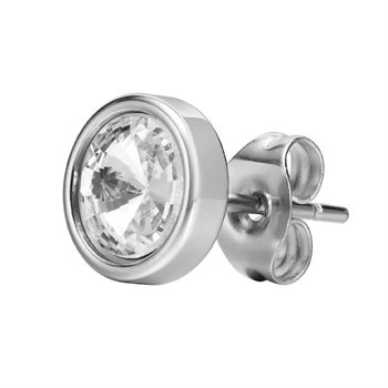 Rico's stor Herreørering i stål med zirkonia RC007S