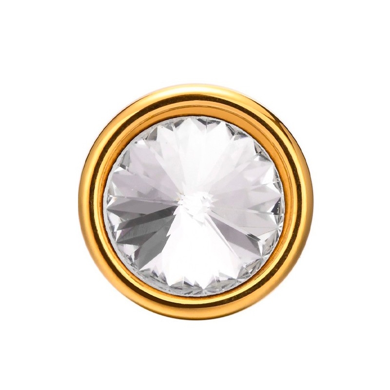 Rico\'s Herreørering i stål med zirkonia RC007G 2