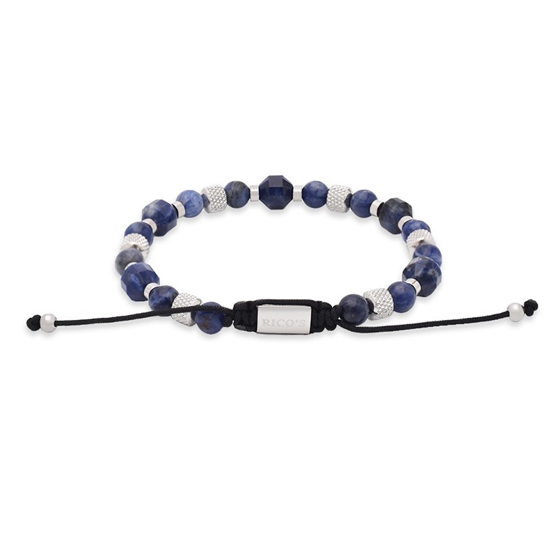 Rico\'s armbånd med perler i sodalit RC519S 2