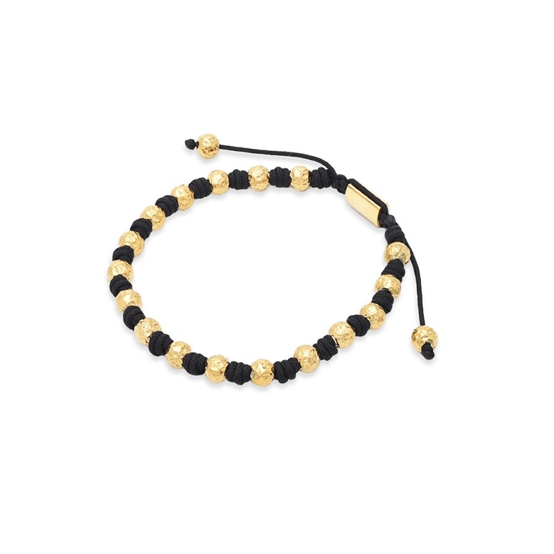 Rico\'s armbånd med perler i forgyldt stål RC520G 3
