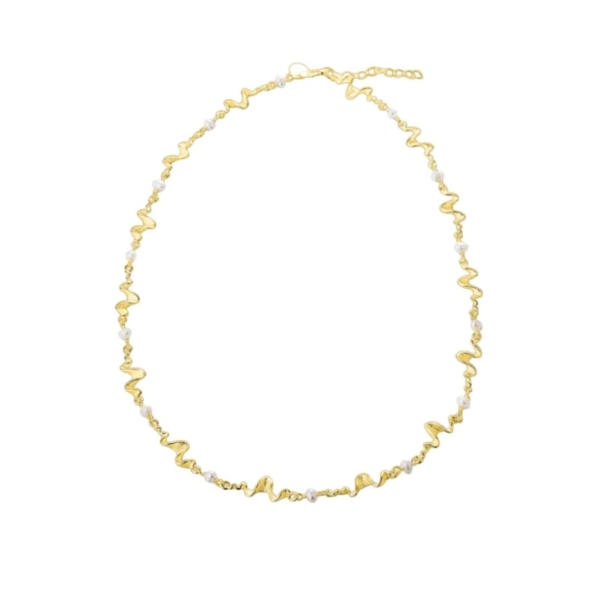  Aqua Dulce - Rhumba Choker Bracelet i forgyldt sterlingsølv