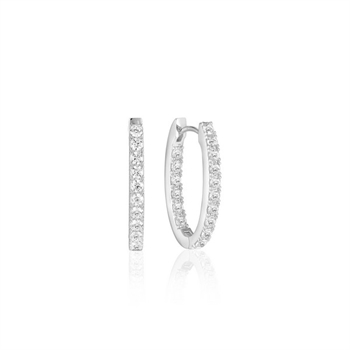 Ellisse Piccolo hoops Sif Jakobs SJ-E2312-CZ