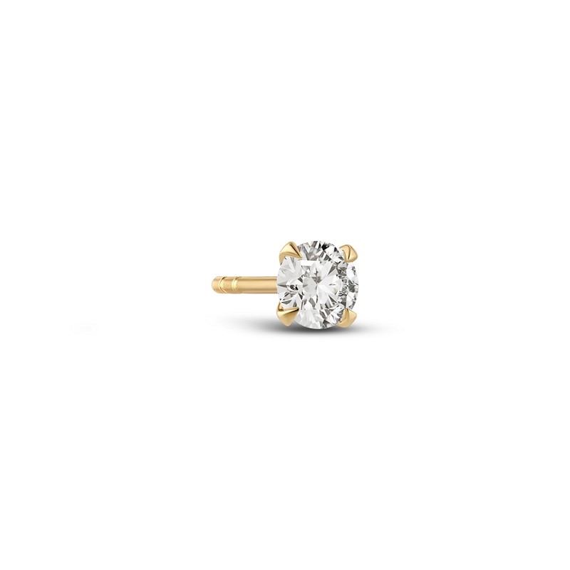 Venice diamant ørestik 0,11 ct i 14 kt guld – Sif Jakobs